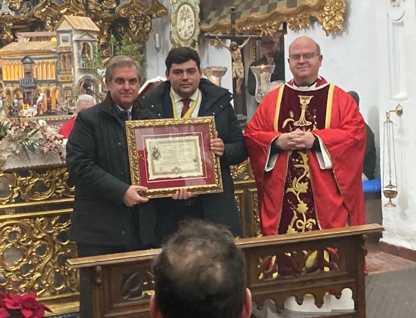 La Archicofradía de la Columna de Priego recibe el premio de San Nicasio 2025